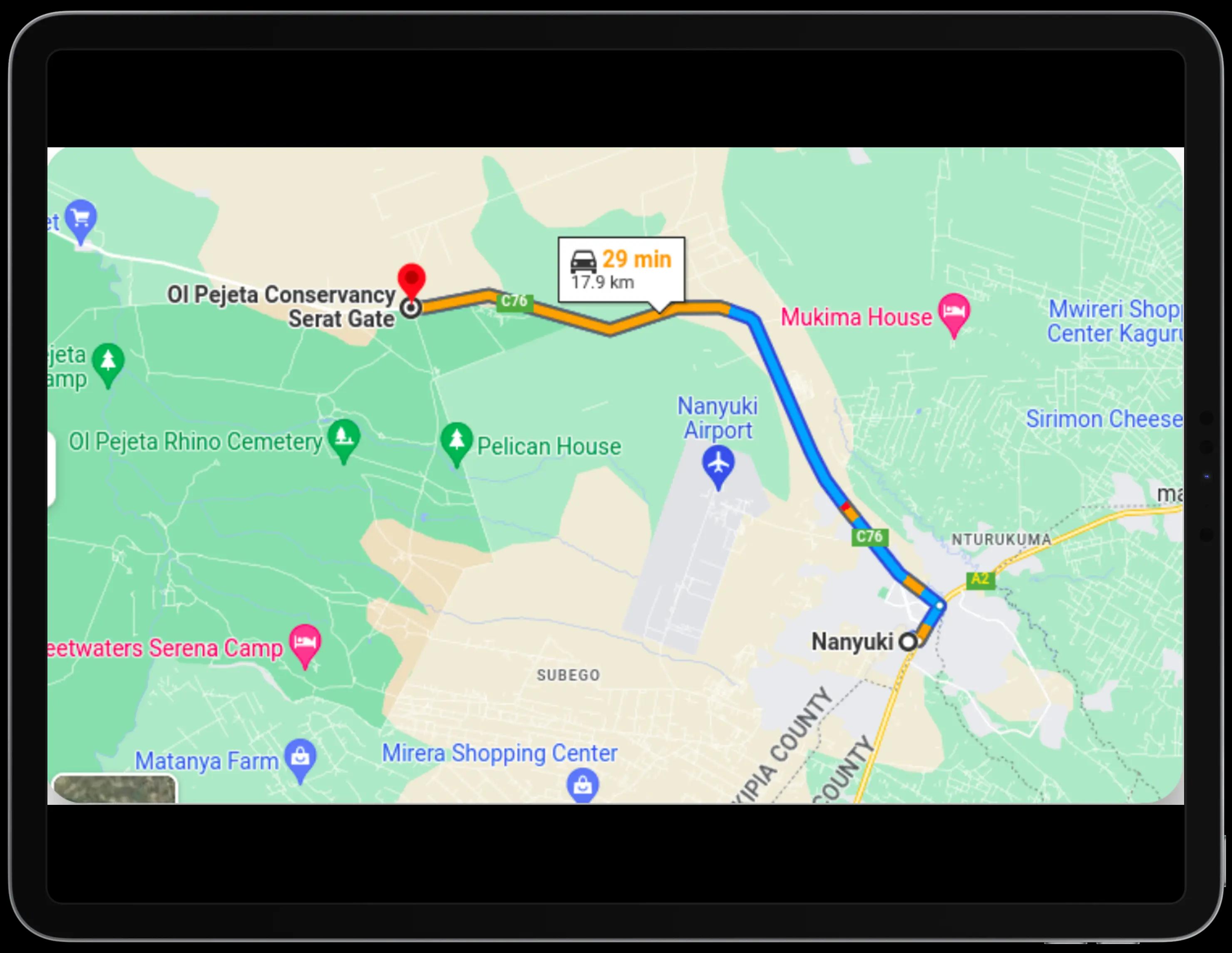Directions image used.